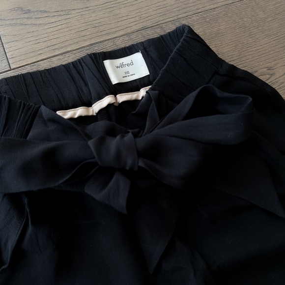 🖤 ARITZIA WILFRED Faun Pant Black XXS - Picture 2 of 4